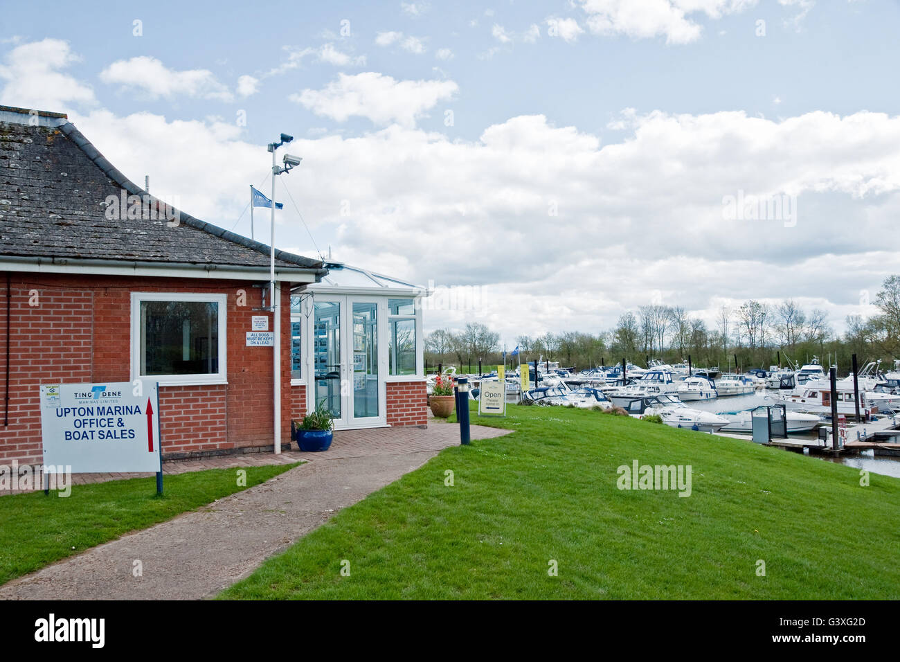 Upton Marina, UptonuponSevern, Worcestershire Stock Photo Alamy