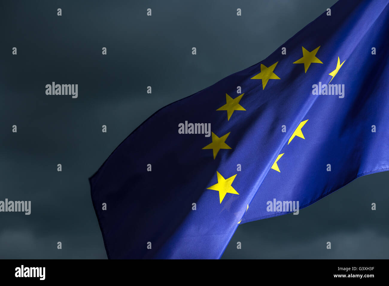 European Flag Stock Photo