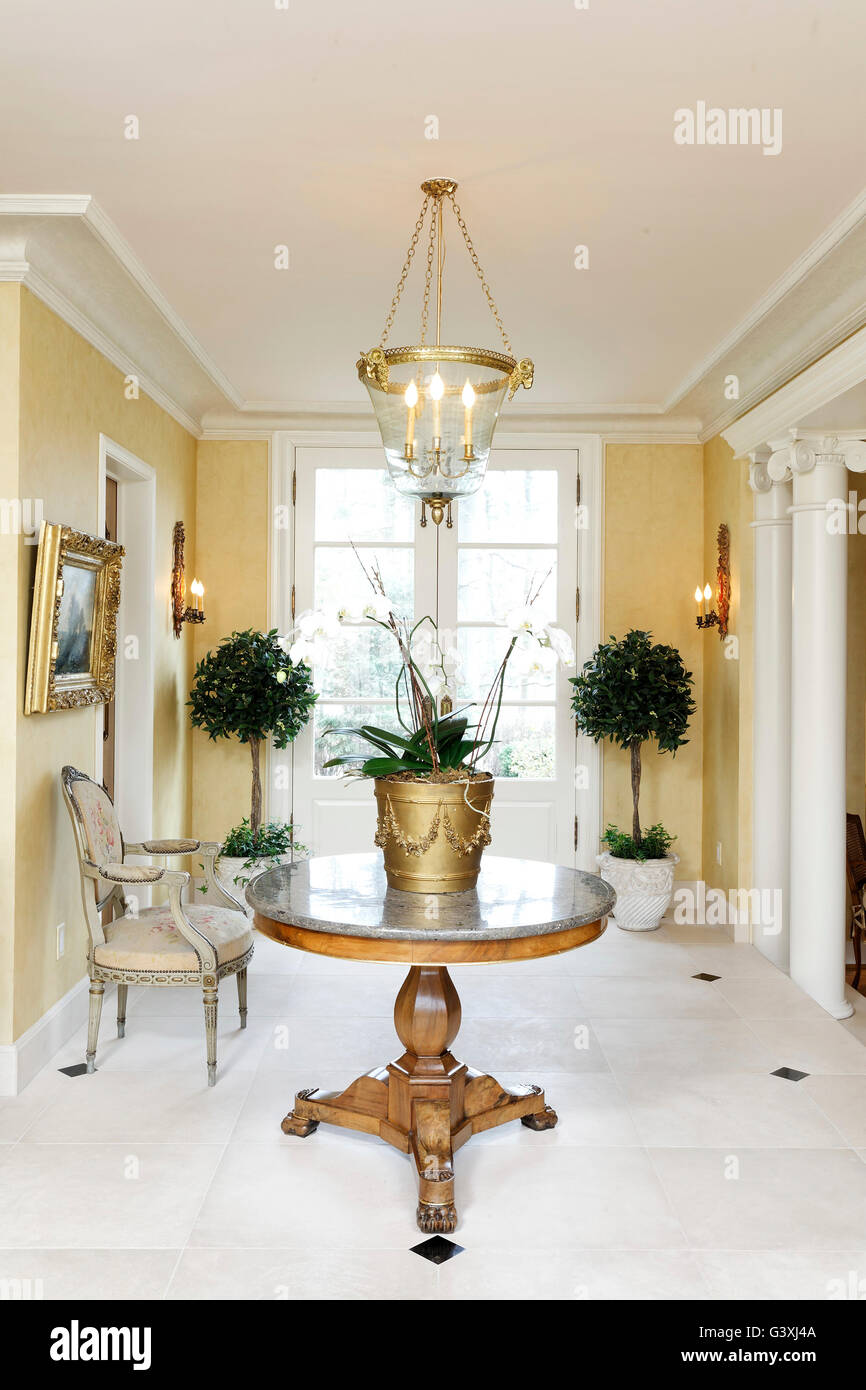 Private Home House Interior and Exterior with all Rooms Stock Photo Alamy