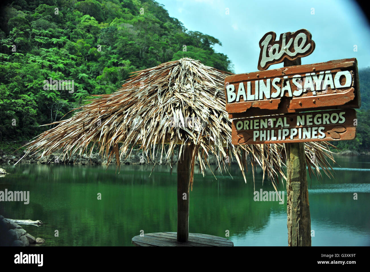 Twin Lakes National Park, Negros, Philippines Stock Photo Alamy