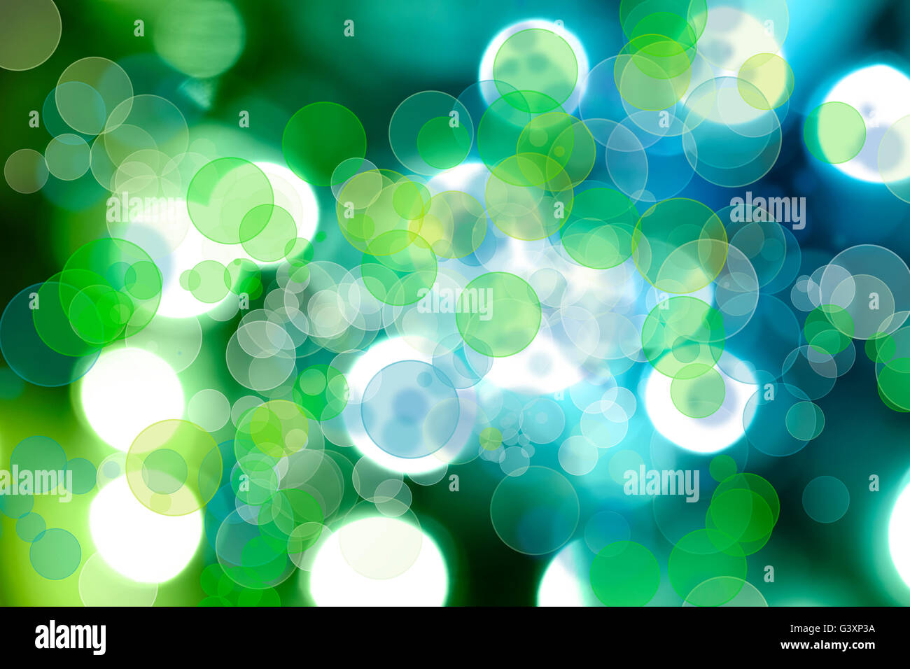 Green and blue circles abstract background Stock Photo - Alamy