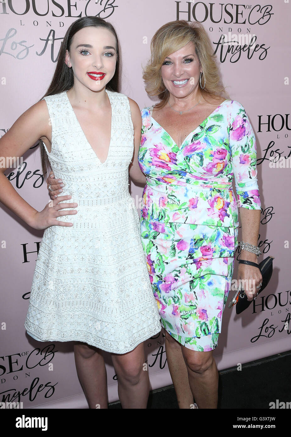 Grand Opening of Abby Lee Miller Dance Company Featuring: Kalani Hilliker  Where: Santa Monica, California, United States When: 30 May 2015 C Stock  Photo - Alamy