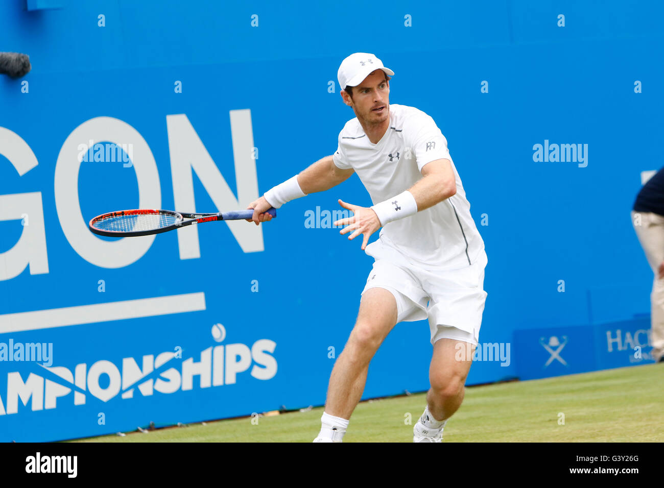 Queens Club, London, UK. 16th June, 2016. Aegon Queens Tennis
