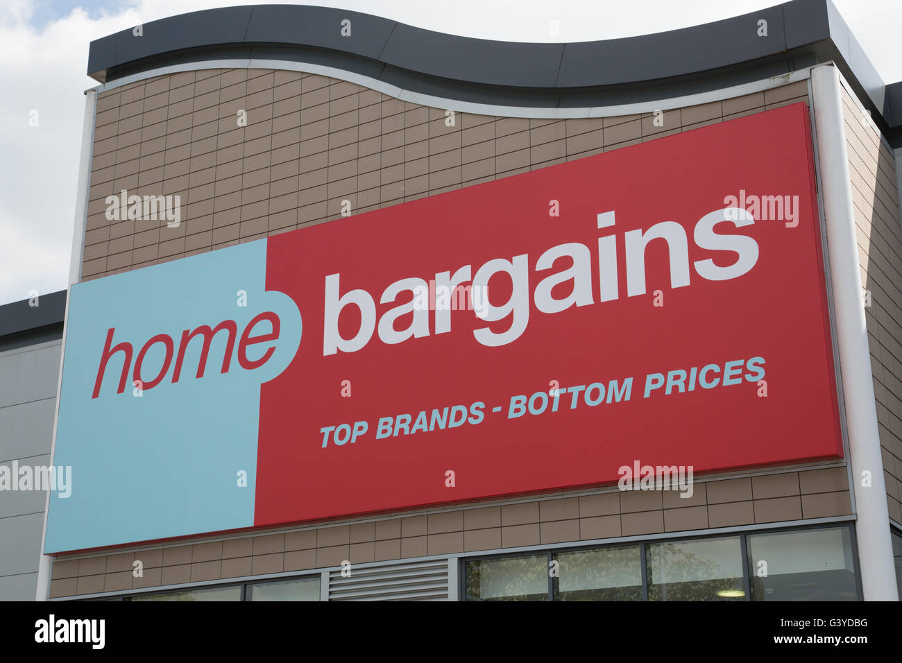 Home Bargains Stock Photo