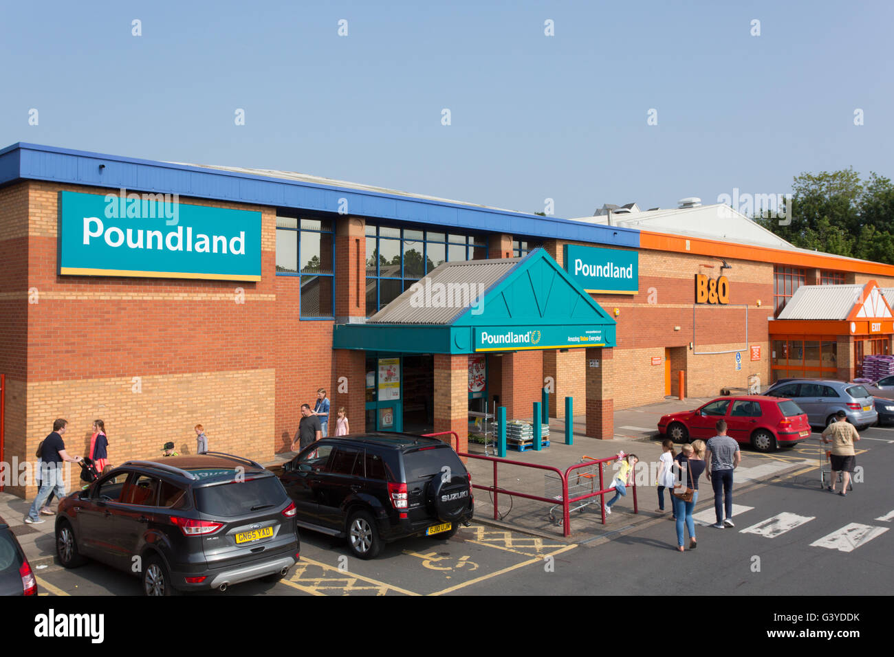 Imperial Retail Park, Thames Way, Gravesend Stock Photo