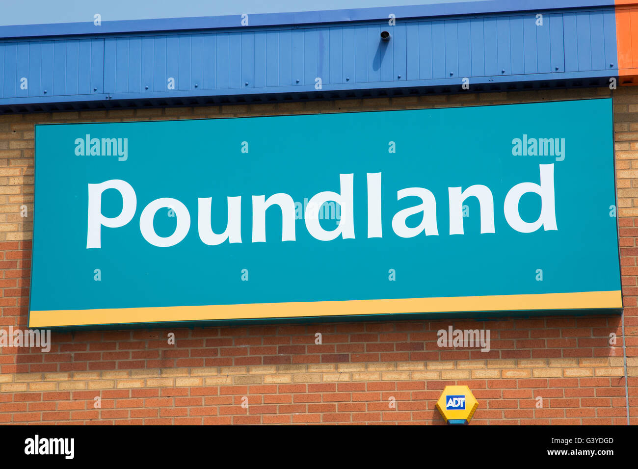 Poundland Stock Photo