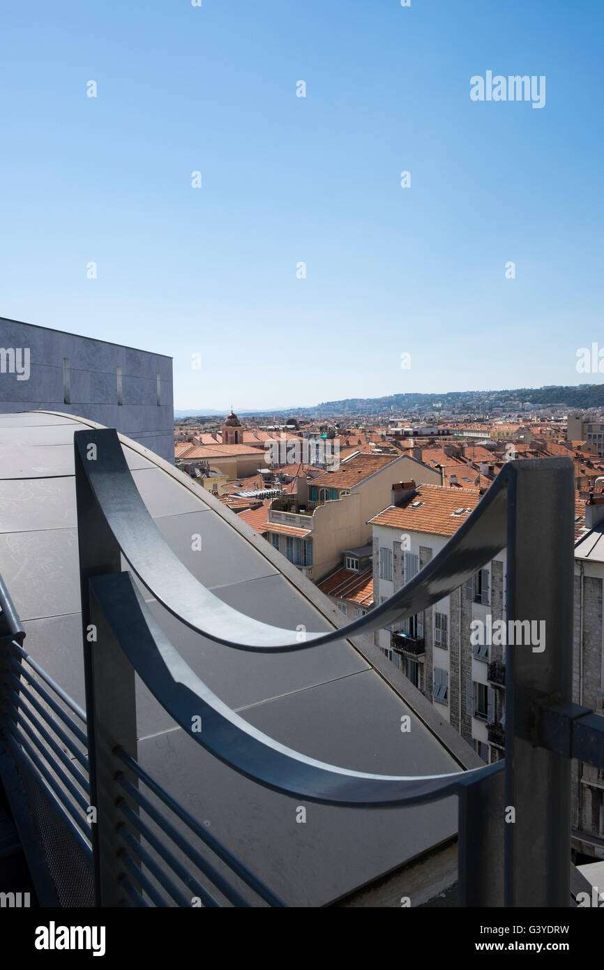 Looking from Roof of Museum of Modern and Contemporary Art (Musée d'art ...