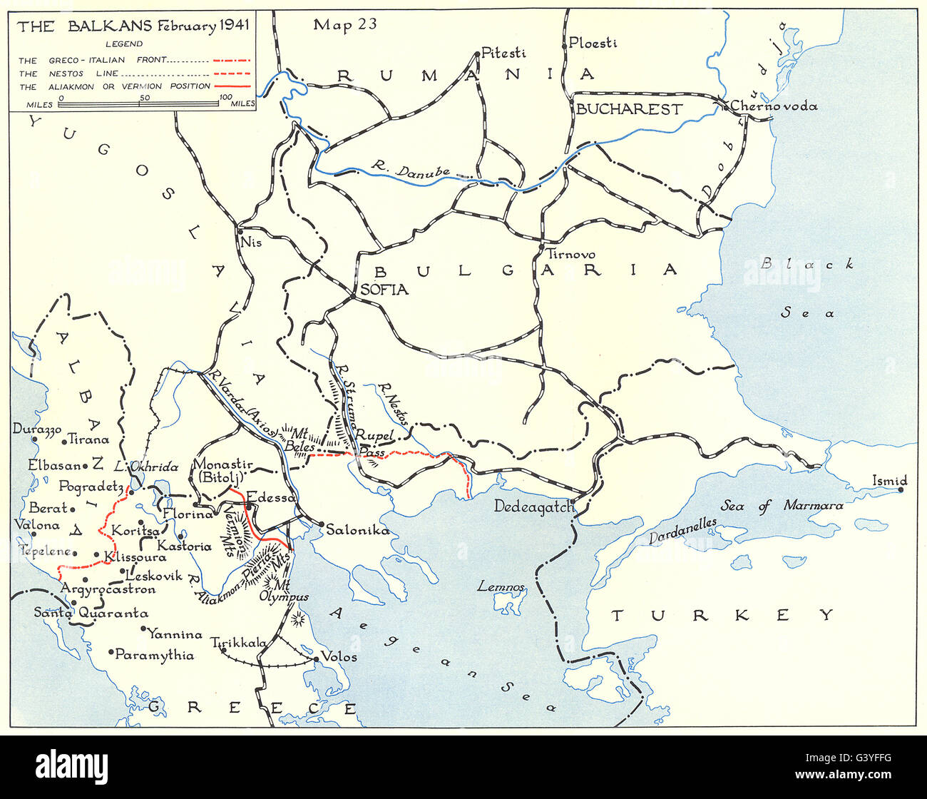 Карта 1954. Italian Front ww1 Map. Siege of Sarajevo Map.