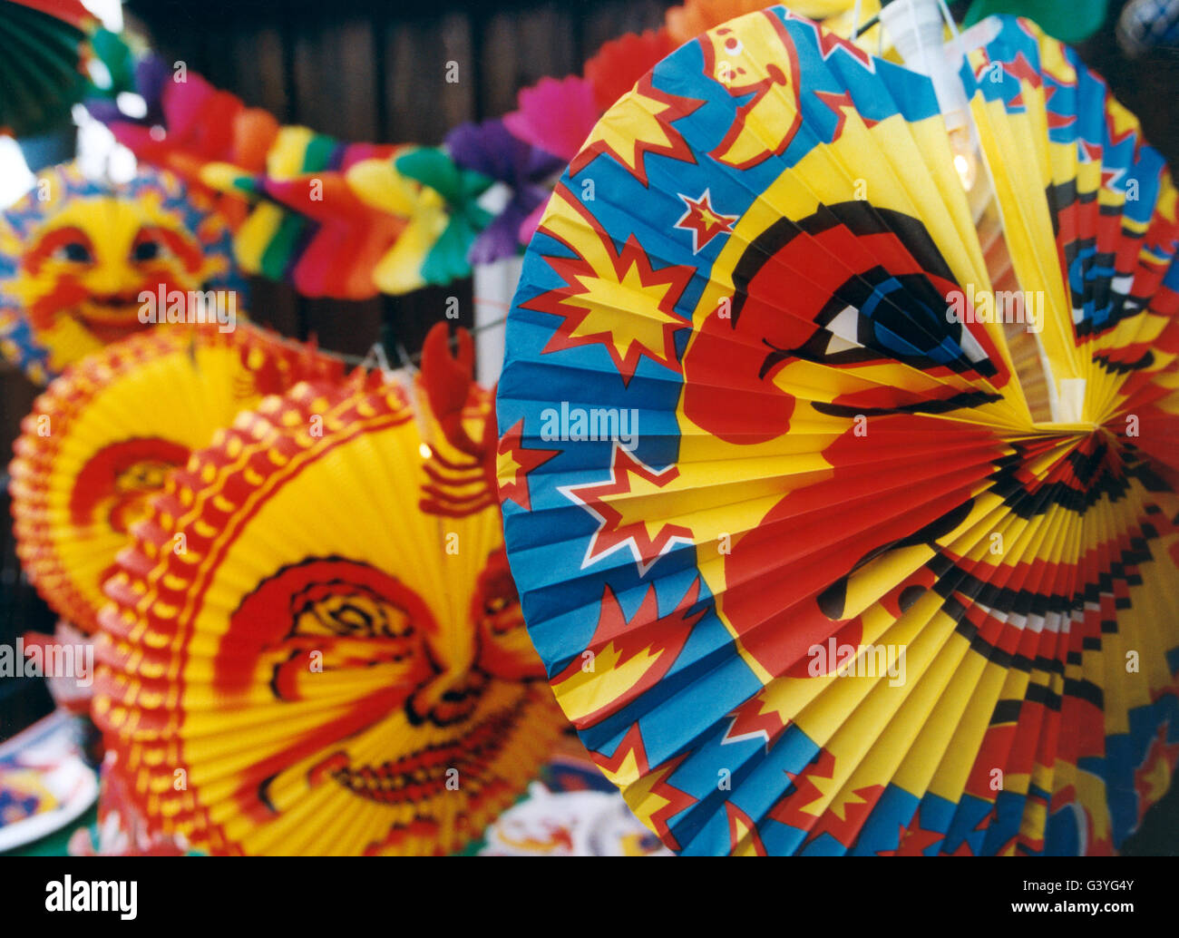 Decorations as paper moon Stock Photo Alamy