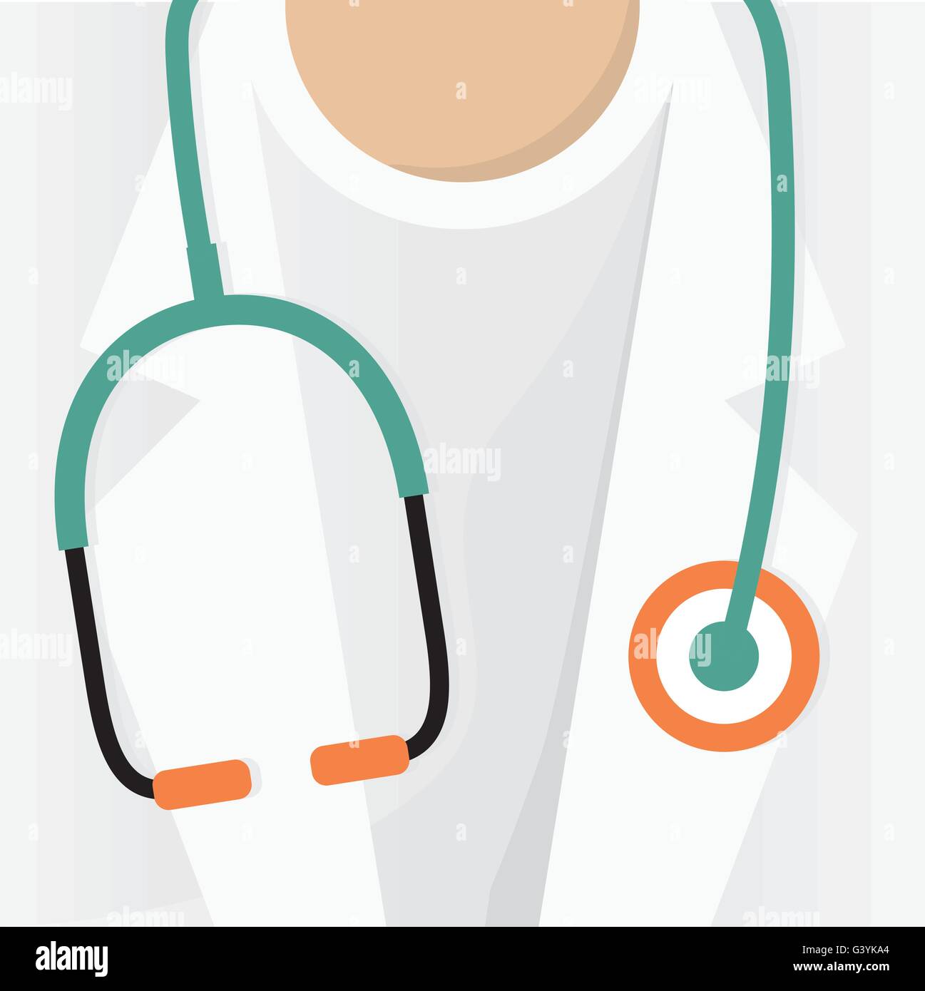 Doctor’s Stethoscope Vector Illustration Stock Vector Image & Art - Alamy