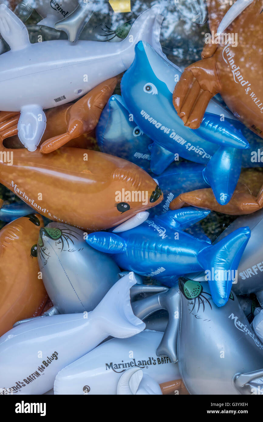 Souvenir Inflatable Toys At Marineland Niagara Falls Ontario Canada