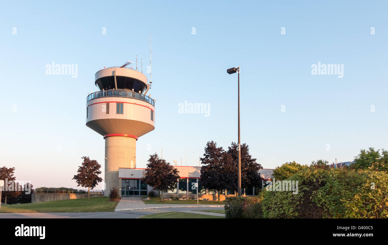 Airport Radar tower Stock Photo