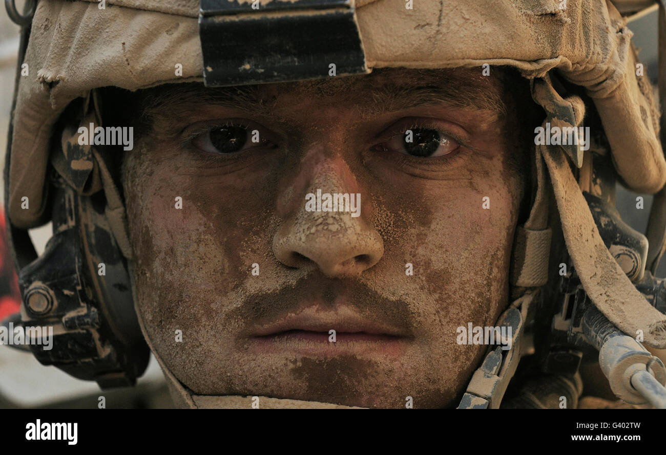 U.S. Army infantryman. Stock Photo