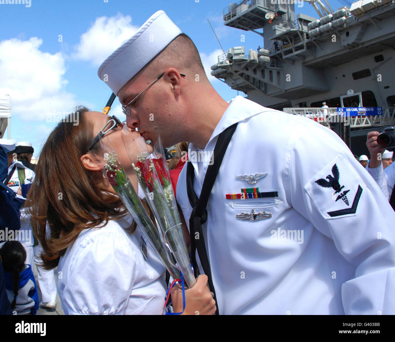 Navy sailor hi-res stock photography and images