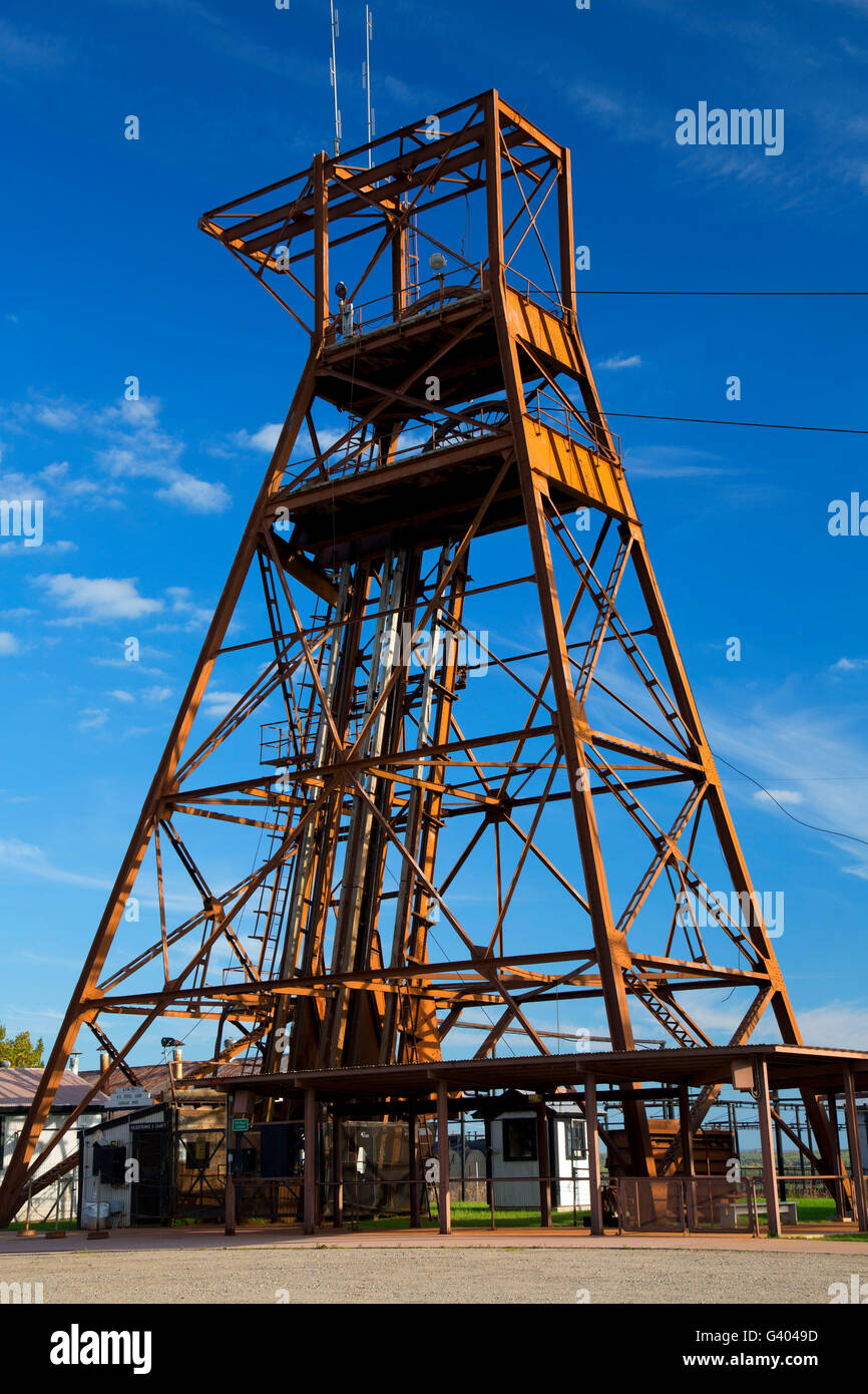 Mine Shaft Headframe, Soudan Underground Mine State Park, Minnesota ...