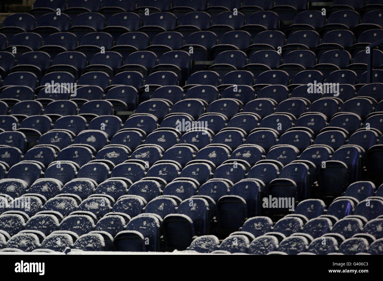 Rugby Union - Magners League - Edinburgh Rugby v Scarlets - Murrayfield Stock Photo