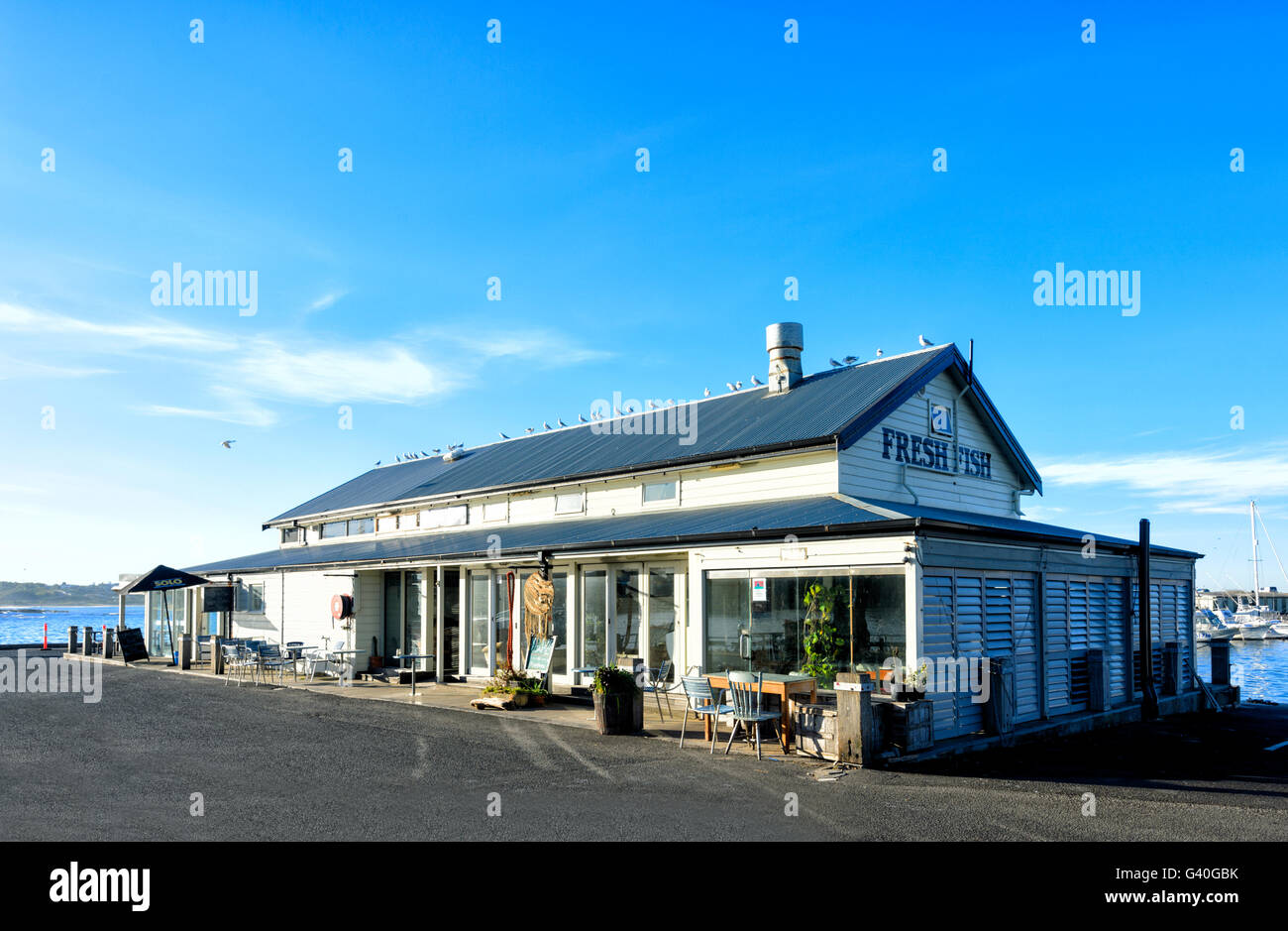 Fish and Chips Restaurant, Kiama Harbour, Illawarra Coast, New South