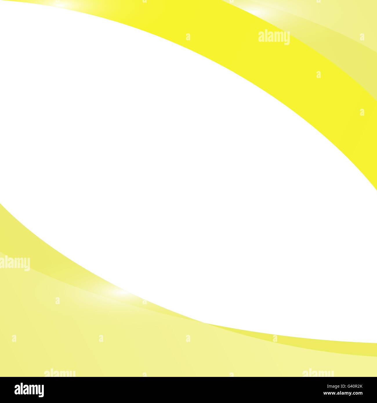 Abstract light yellow wave background, stock vector Stock Vector Image &  Art - Alamy
