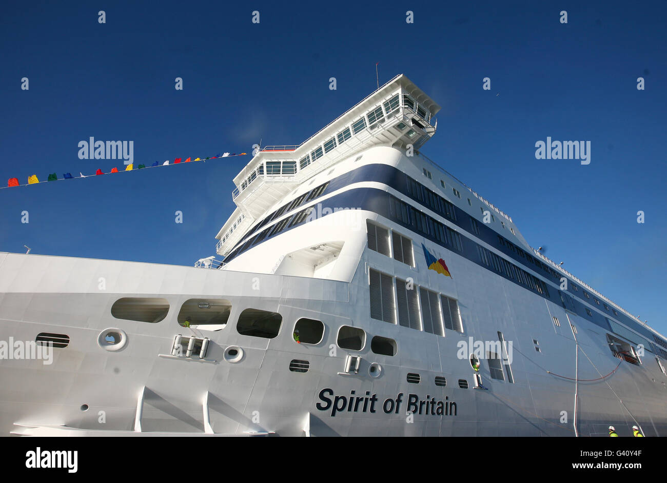 Spirit of Britain ferry Stock Photo - Alamy