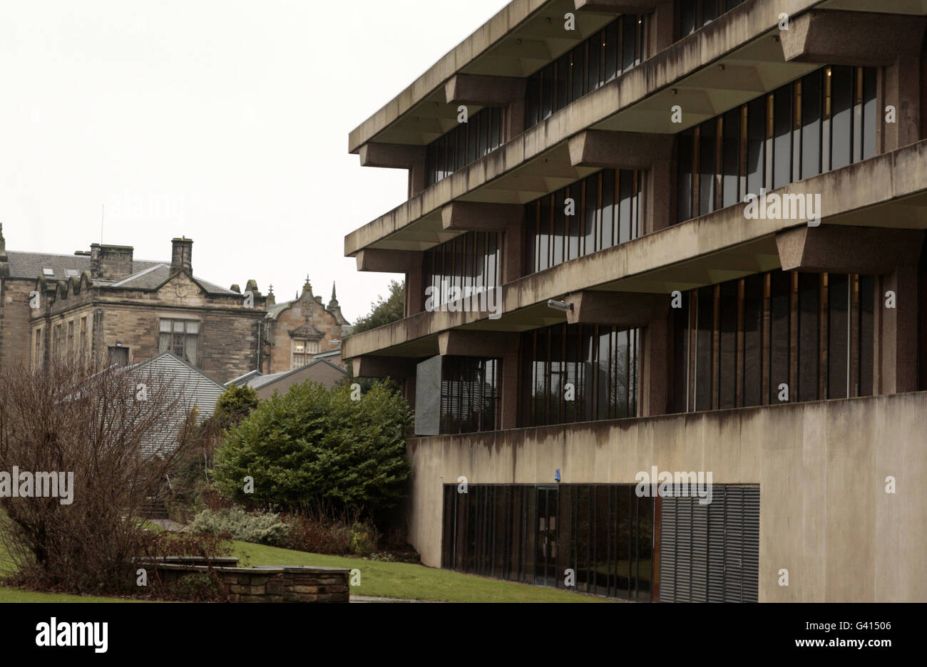 A general view of St Andrews University library in St Andrews, Scotland