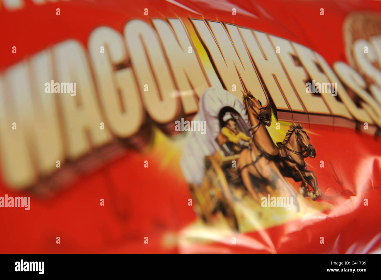 Kraft Foods stock. Wagon Wheels Stock Photo Alamy
