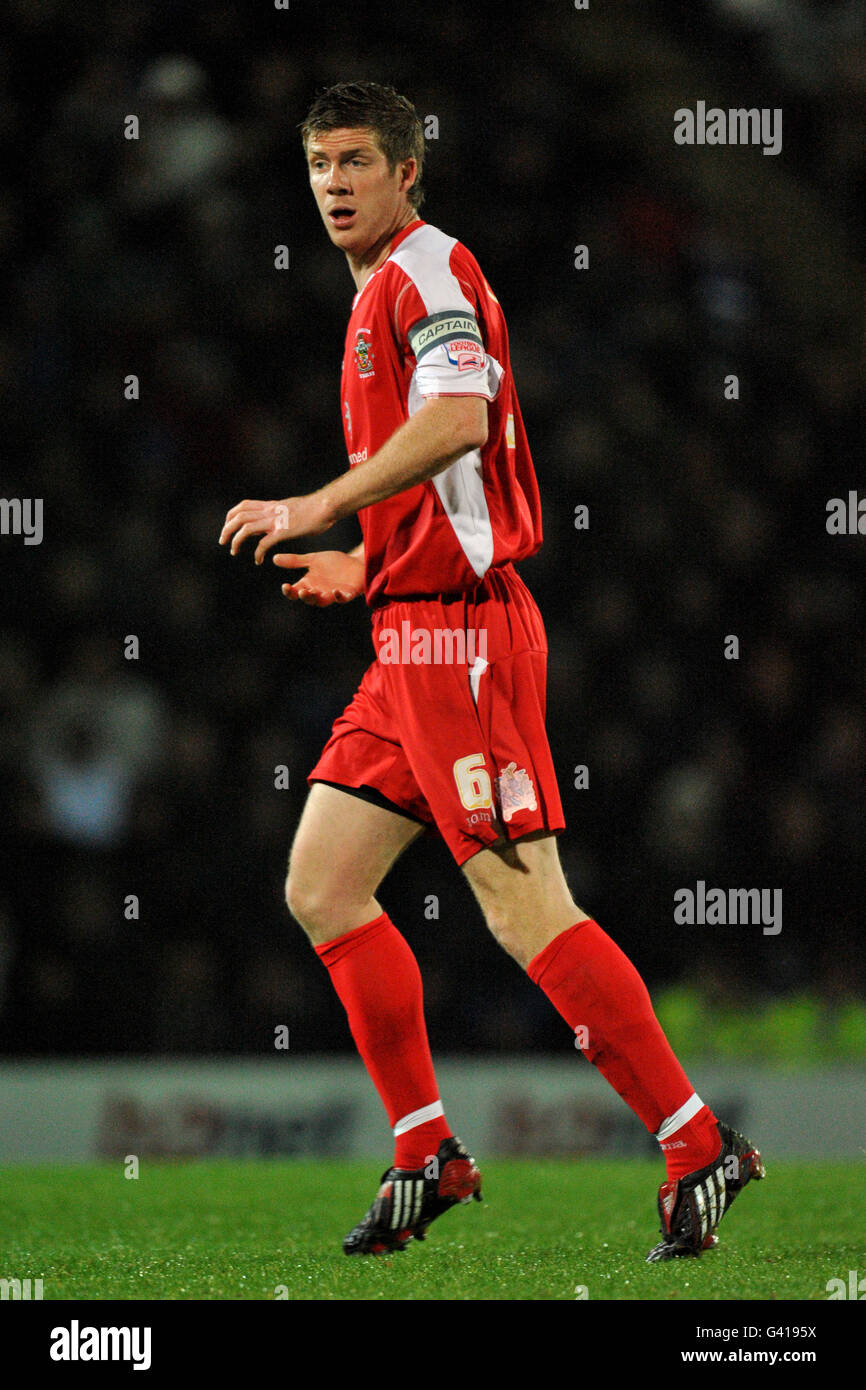 Soccer - npower Football League Two - Chesterfield v Accrington Stanley - b2net Stadium. Andrew Proctor, Accrington Stanley Stock Photo