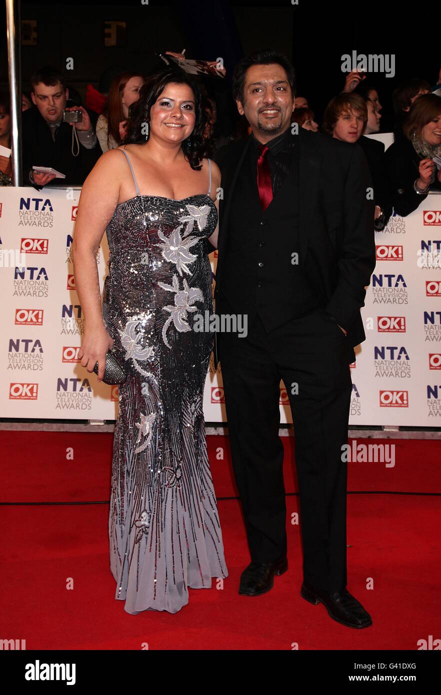 Nina wadia nitin ganatra arriving 2011 national television o2 arena hi