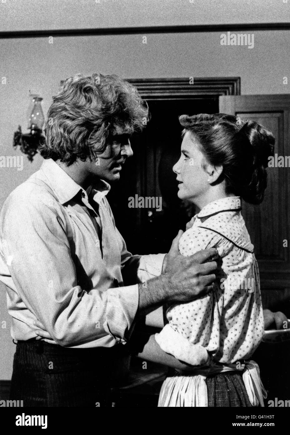 Little House On The Prairie - Look Back, Fernsehfilm, USA 1983, Darsteller: Michael Landon, Melissa Gilbert Stock Photo