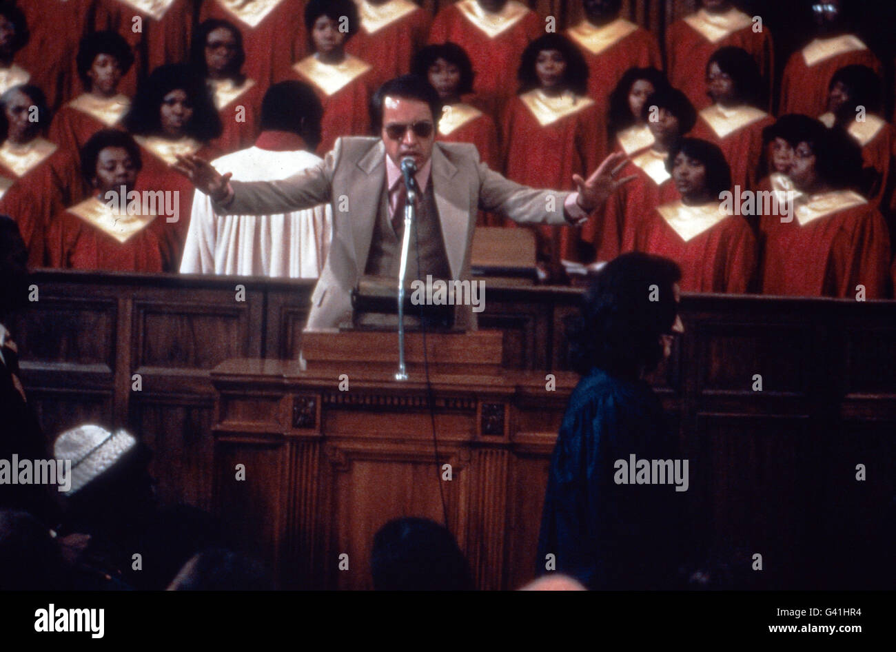 Guyana Tragedy - The Story Of Jim Jones, aka: Das Guyana Massaker, Fernsehfilm, USA 1980, Regie: William Graham, Darsteller: Powers Boothe Stock Photo