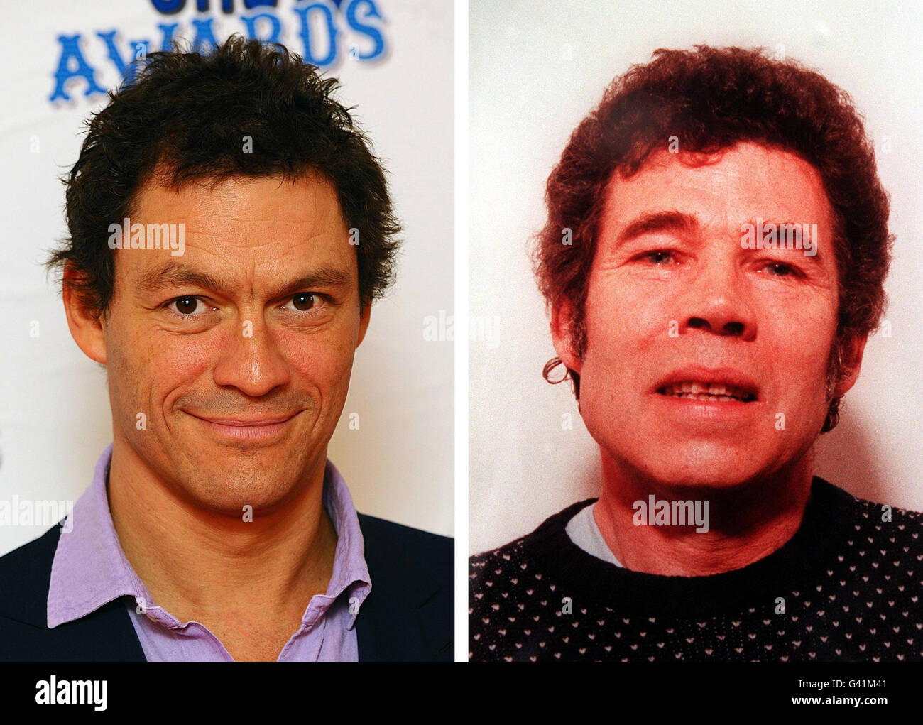File photos of Dominic West (left) and serial killer Fred West. The Wire star Dominic West is set to play serial killer Fred West in a new ITV drama, it has been announced. Stock Photo