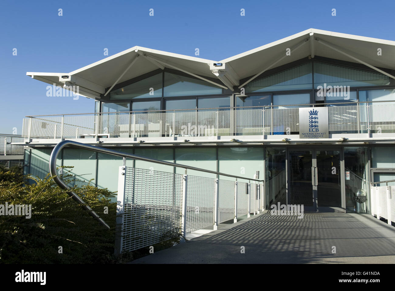 A general view of the ECB's National Cricket Performance Centre at Loughborough University