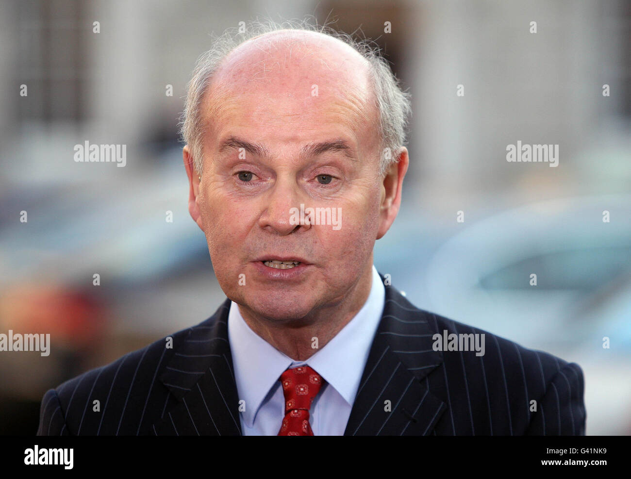 Ireland election announced Stock Photo Alamy