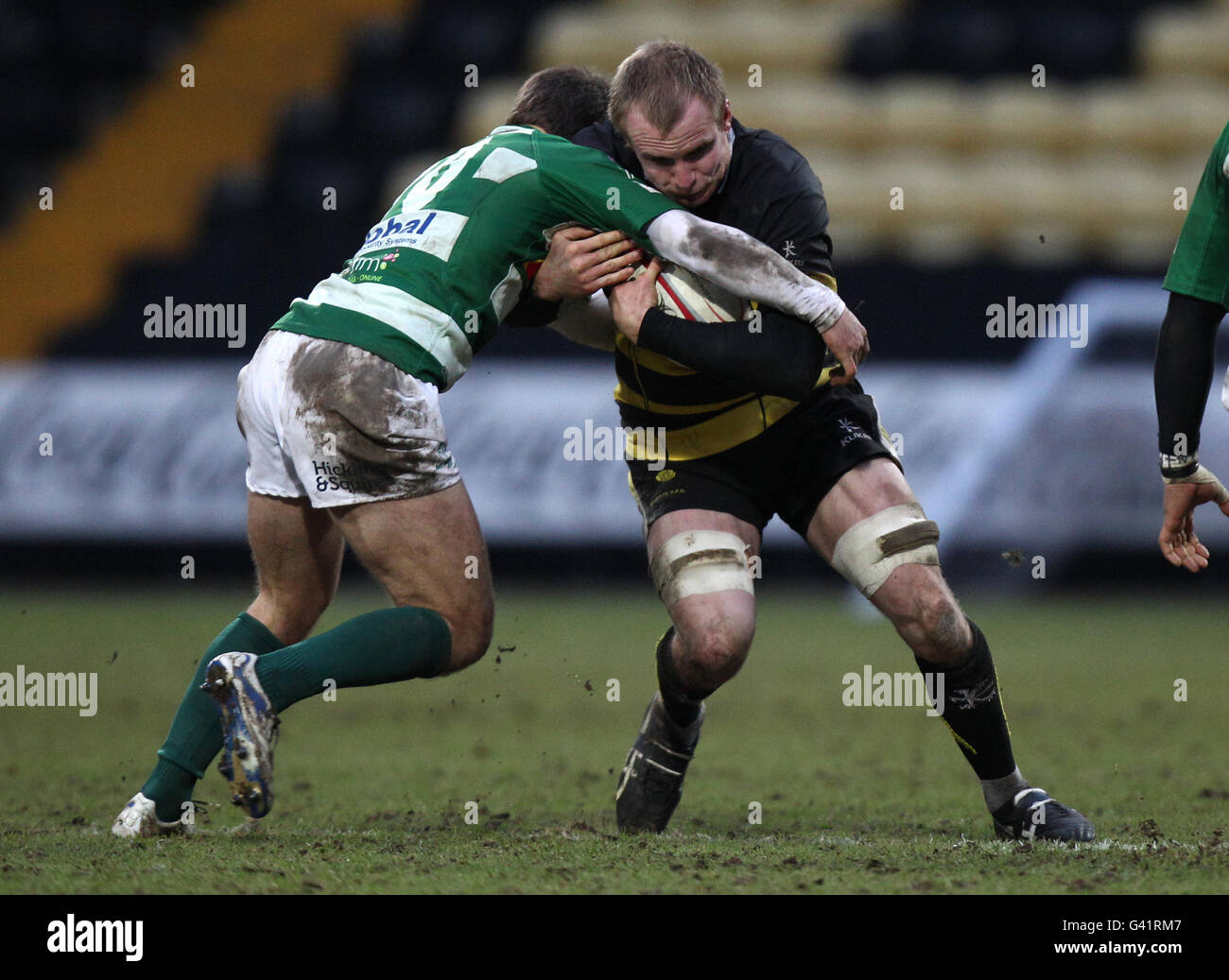 Rugby Union - British and Irish Cup - Pool B - Nottingham Rugby v Melrose - Meadow Lane Stock Photo