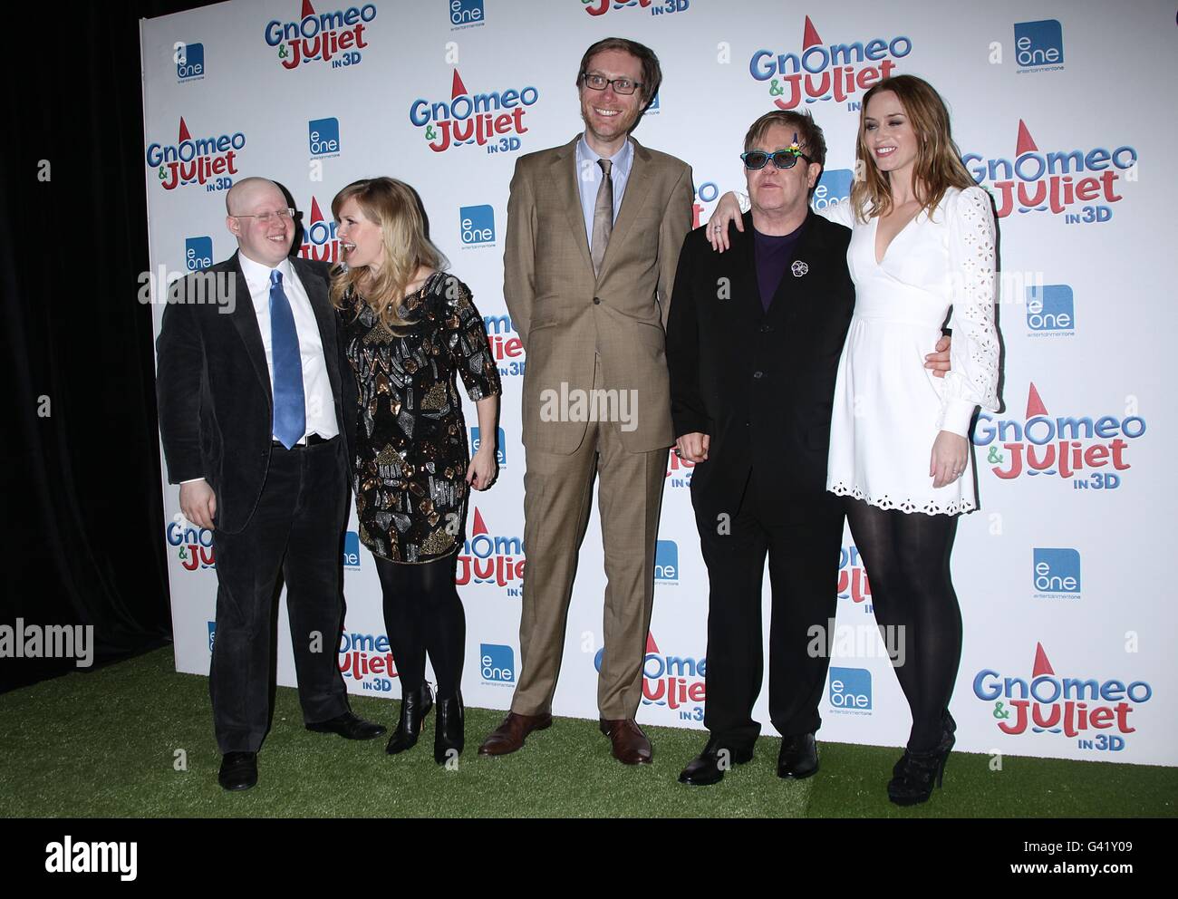 Gnomeo and Juliet Premiere - London Stock Photo - Alamy