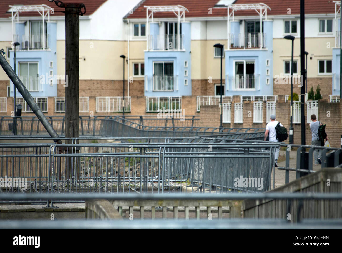 Harton Quays Park, South Shields riverside Stock Photo Alamy