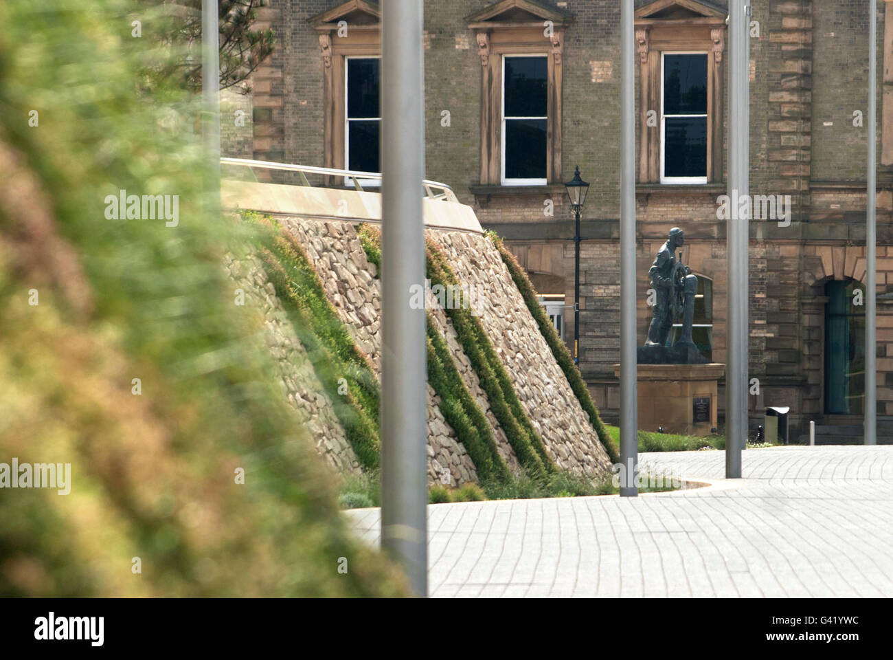 Harton Quays Park, South Shields riverside Stock Photo Alamy