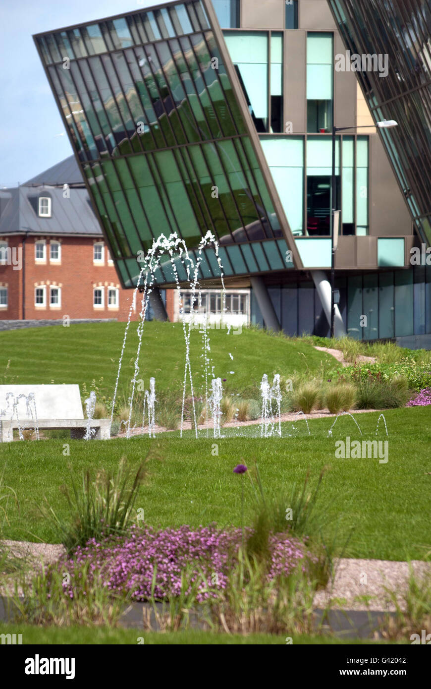 Harton Quays Park, South Shields riverside Stock Photo Alamy