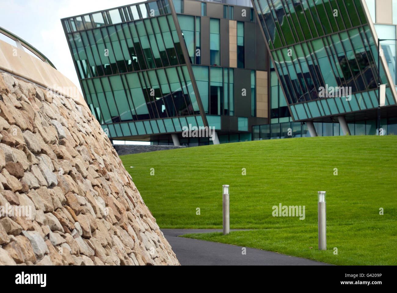 Harton Quays Park, South Shields riverside Stock Photo Alamy