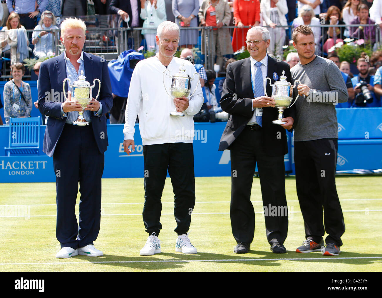 Queens Club, London, UK. 17th June, 2016. Aegon Queens Tennis