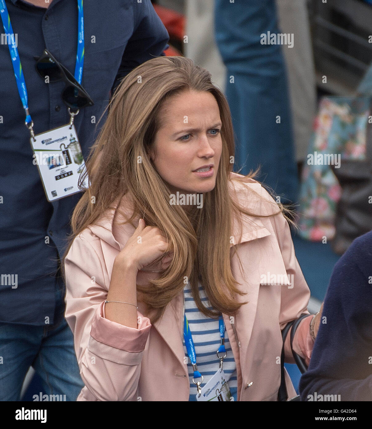 The Queen’s Club, London UK. 18th June 2016. Day 6, semifinals of the