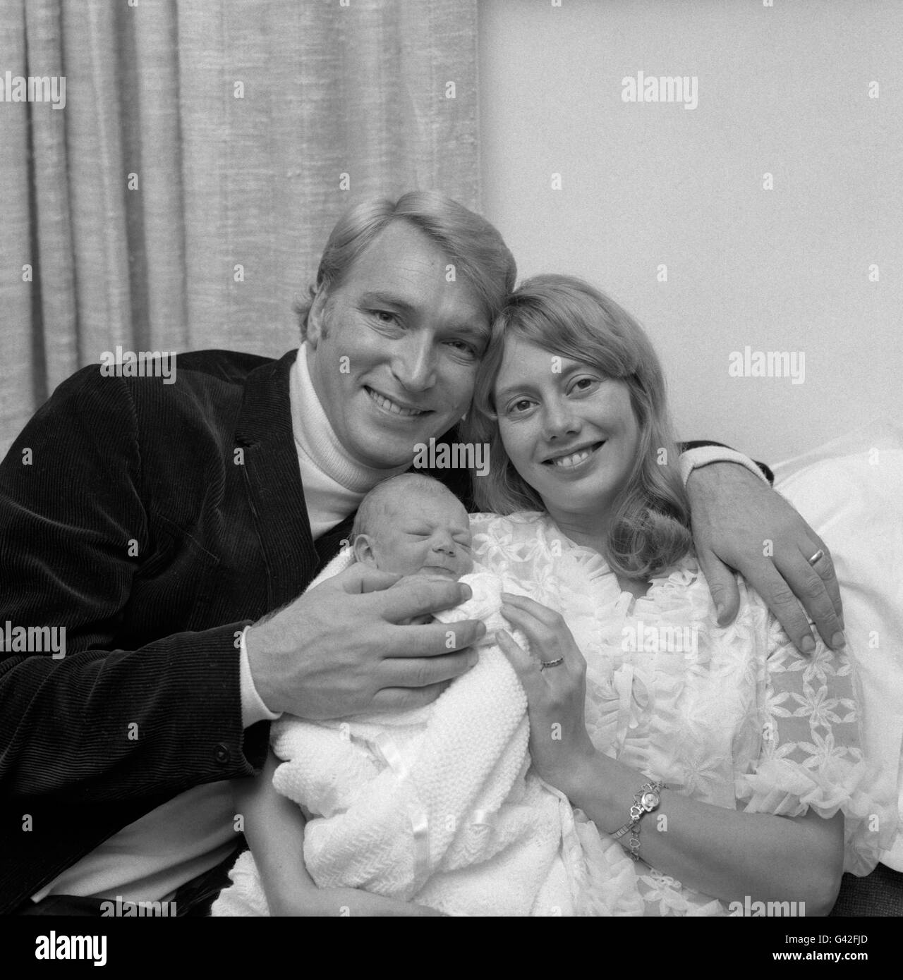 English born australian singer frank ifield and his wife hi-res stock ...