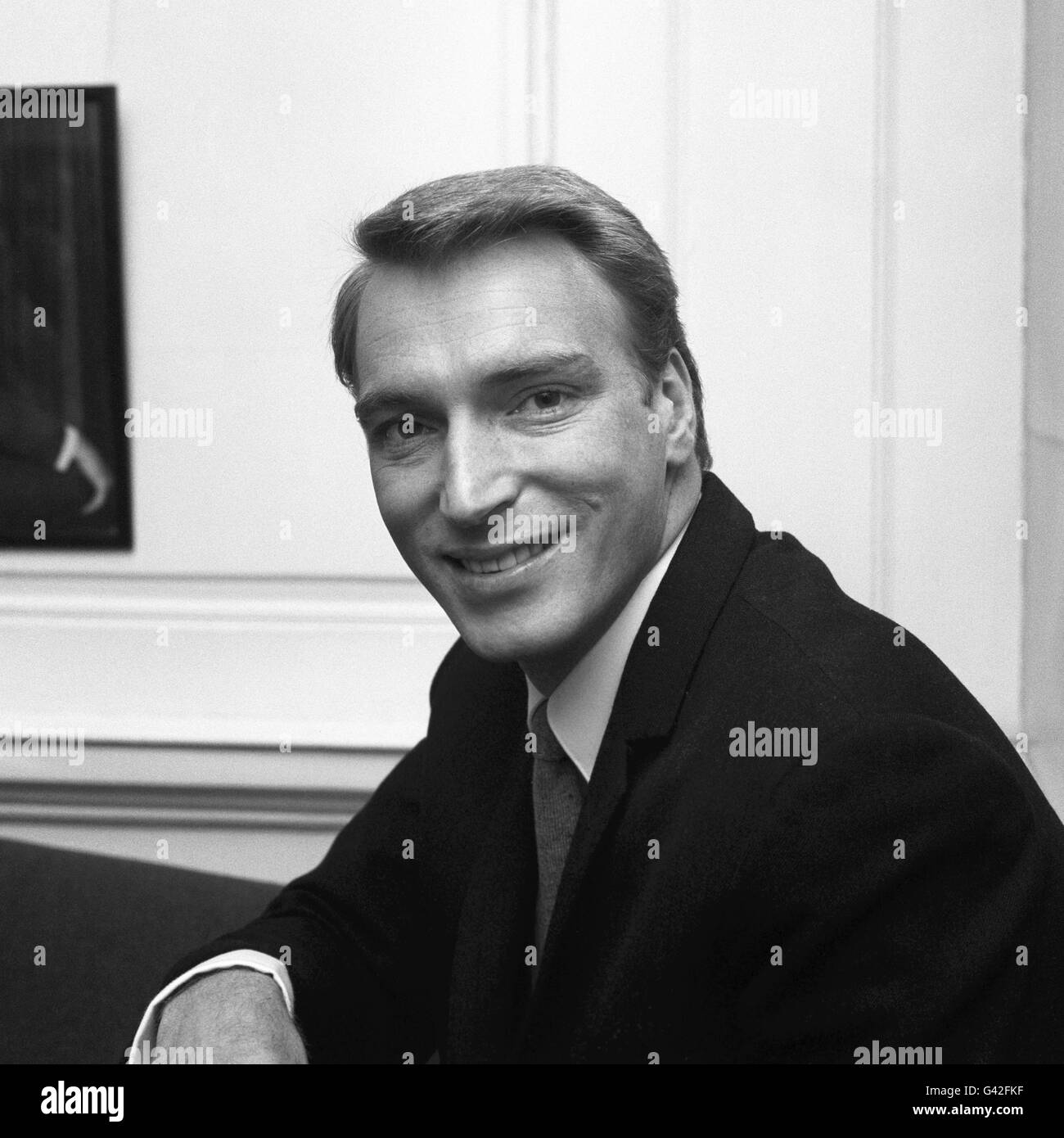 English born Australian singer Frank Ifield is to star in his first film 'Up Jumped a Swagman'. Stock Photo