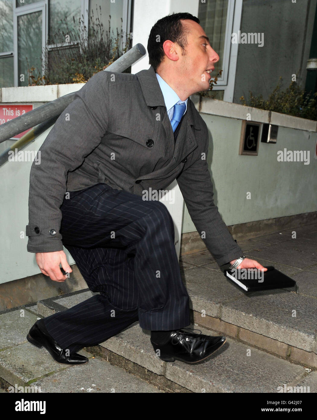 Christopher Farrell court case Stock Photo Alamy