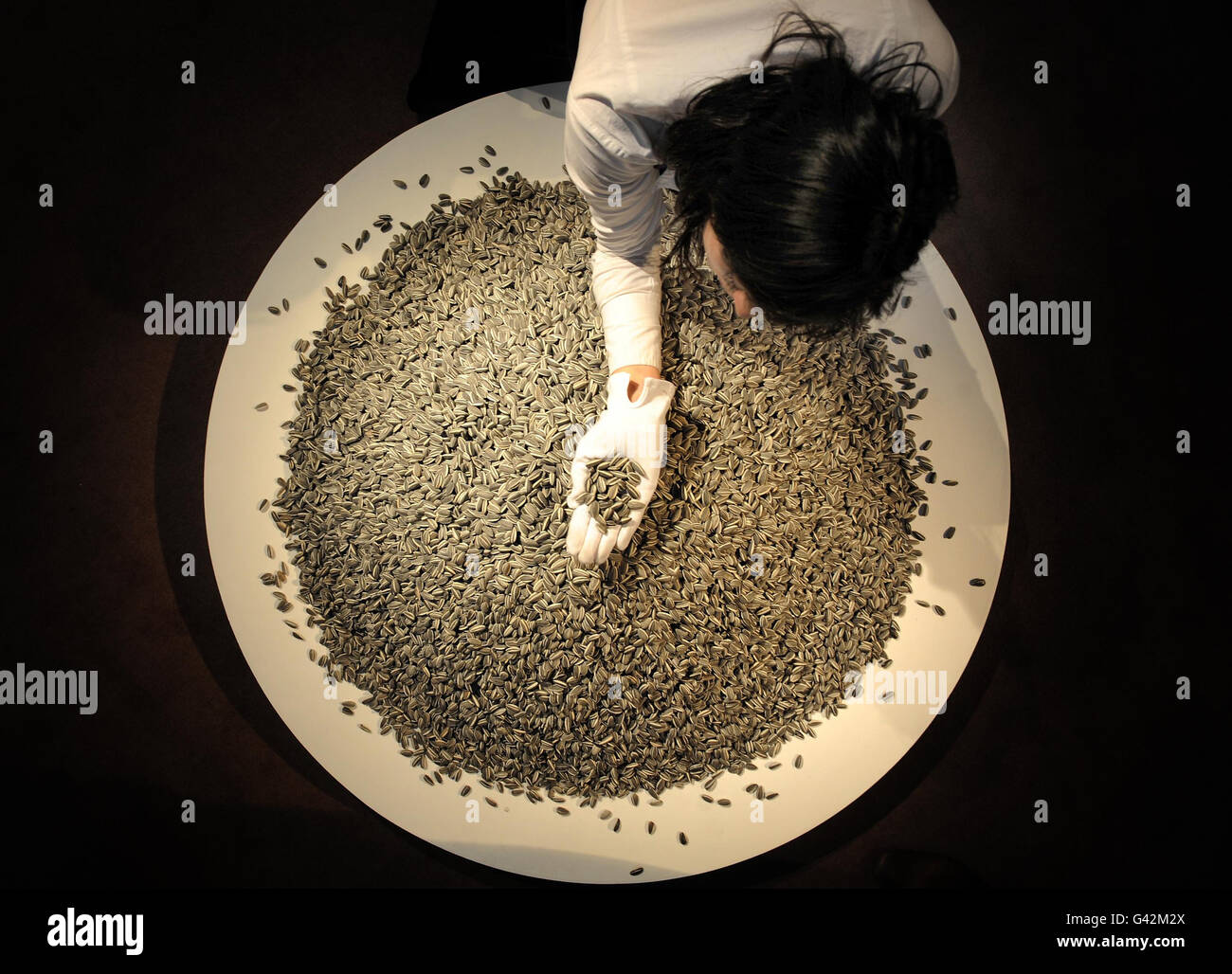 Ai Weiwei's Sunflower Seeds go on display at the Sotheby's