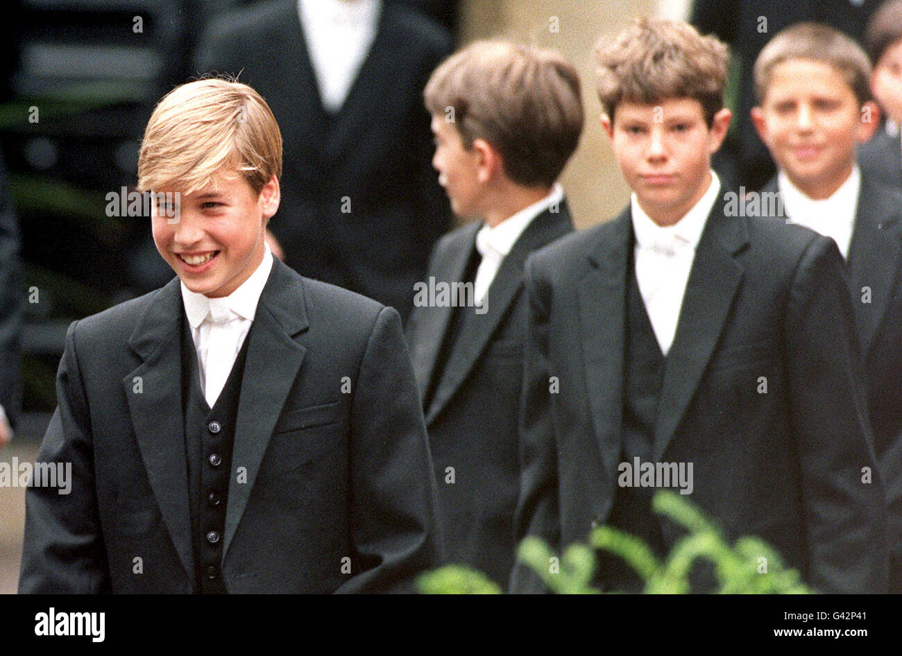 Prince William school 2 Stock Photo Alamy