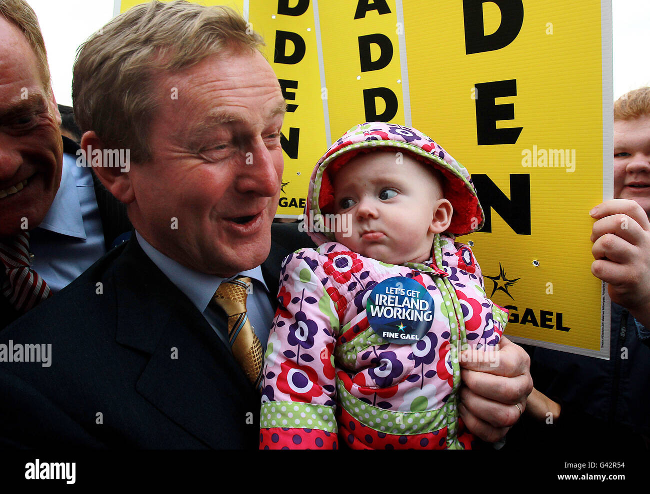 Fine Gael pledges political reform Stock Photo