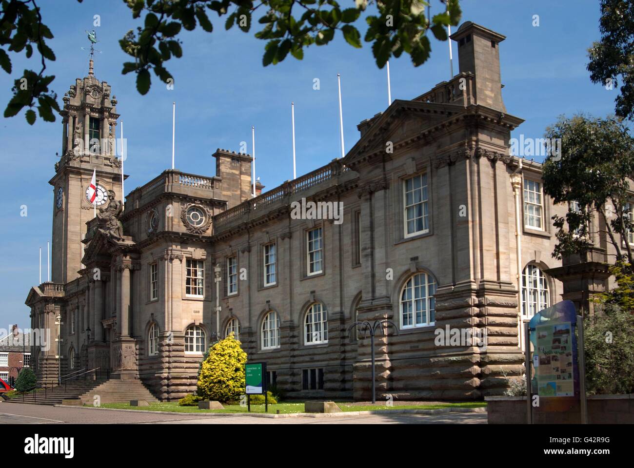 South Shields Town Hall Stock Photo