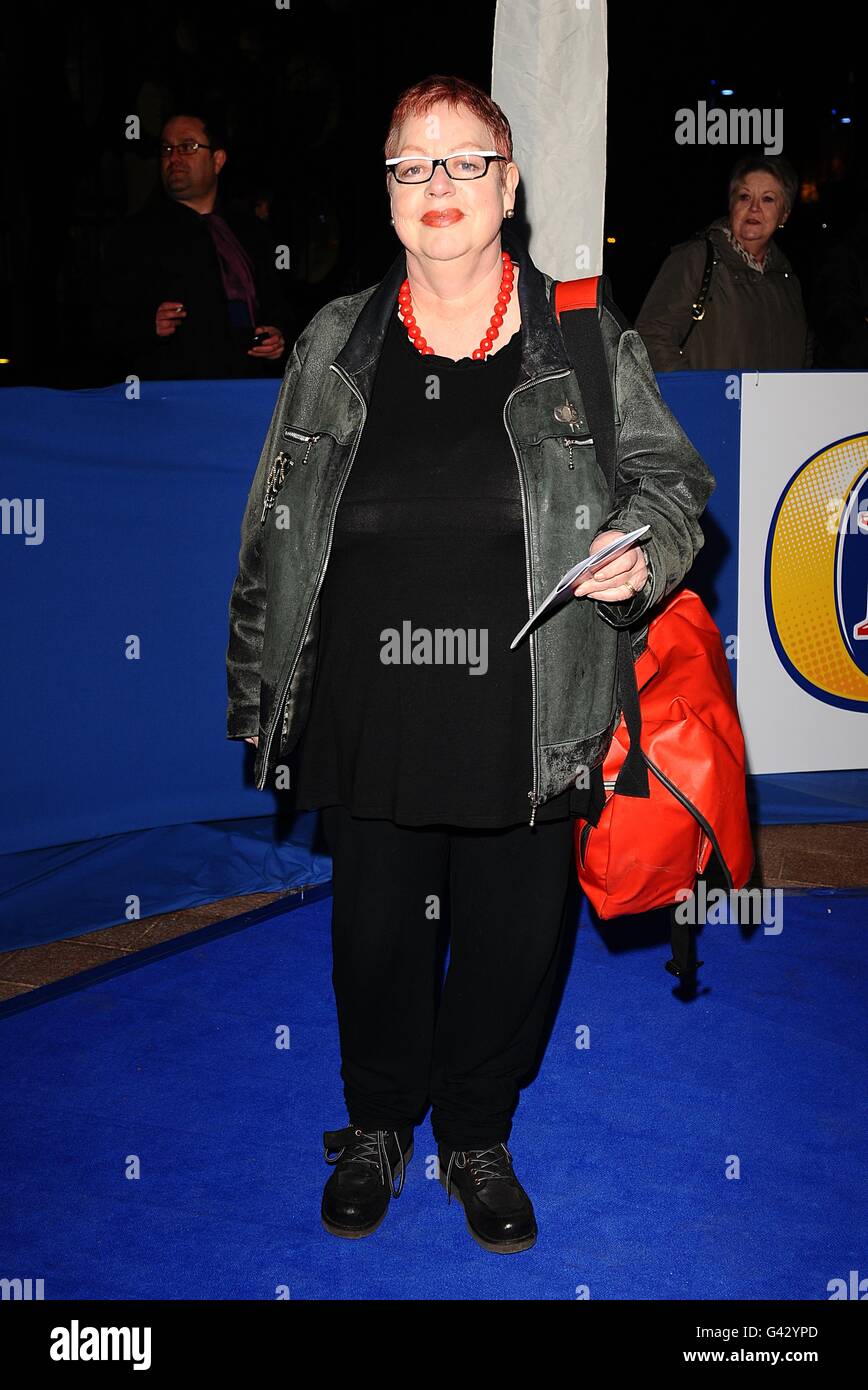 Jo brand arriving 2010 british comedy awards indigo2 hi-res stock ...