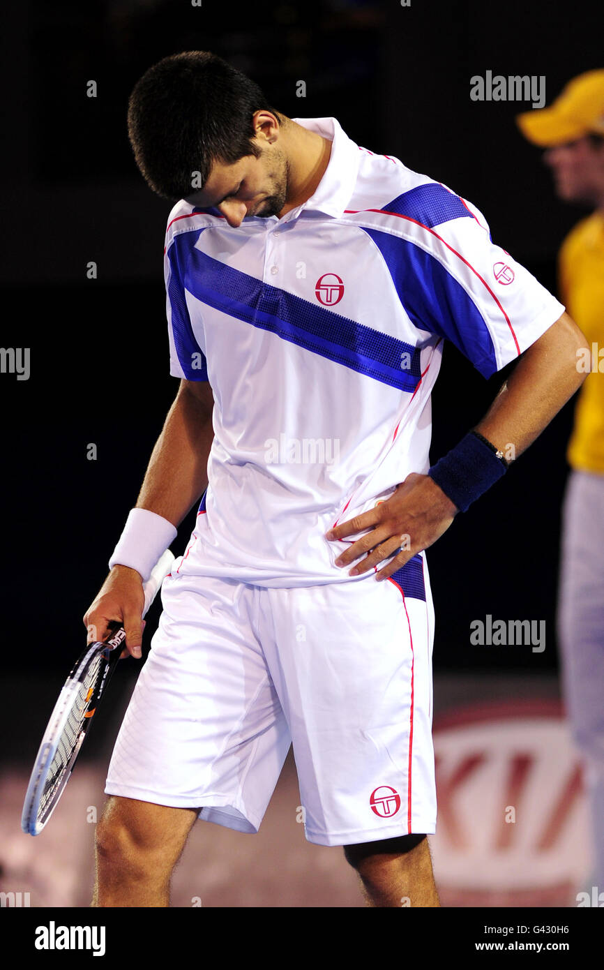 Tennis 2011 Australian Open Day Nine Melbourne Park Stock Photo