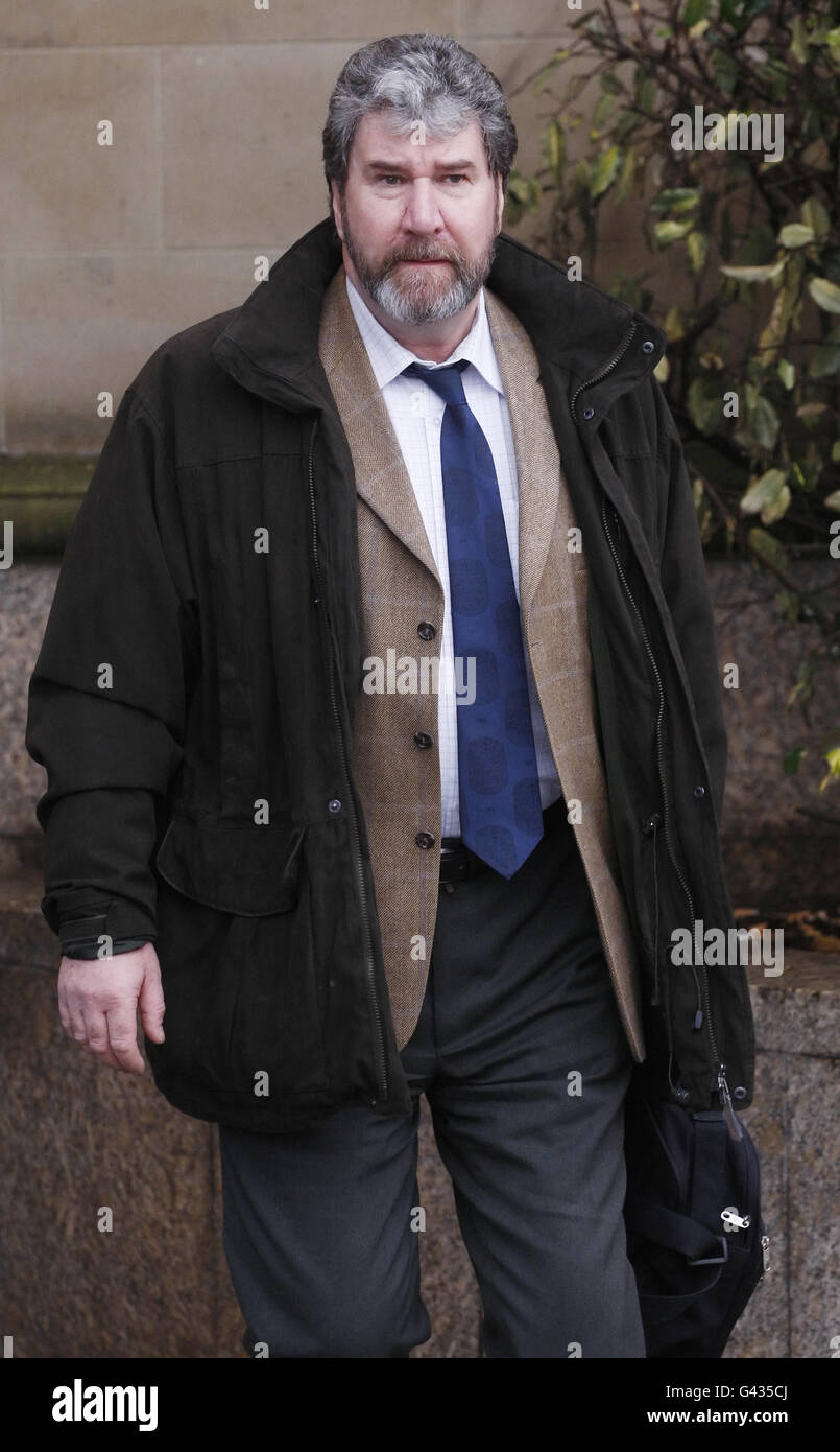 Malcolm Webster trial. 750,000 from separate insurance policies. Stock Photo